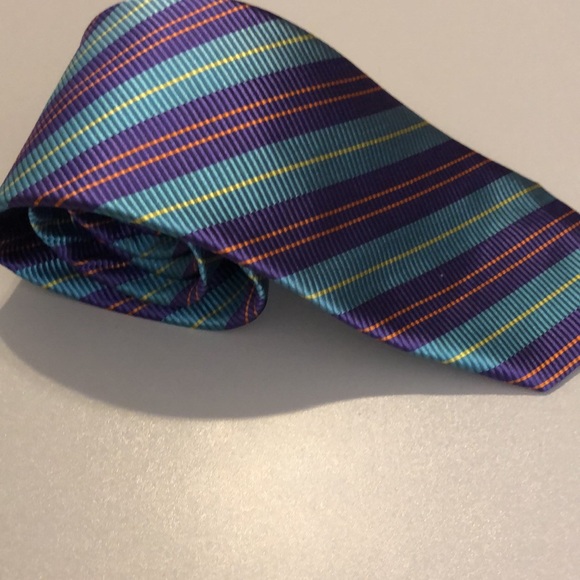 Robert Talbott Tie- Stripes - Picture 7 of 8